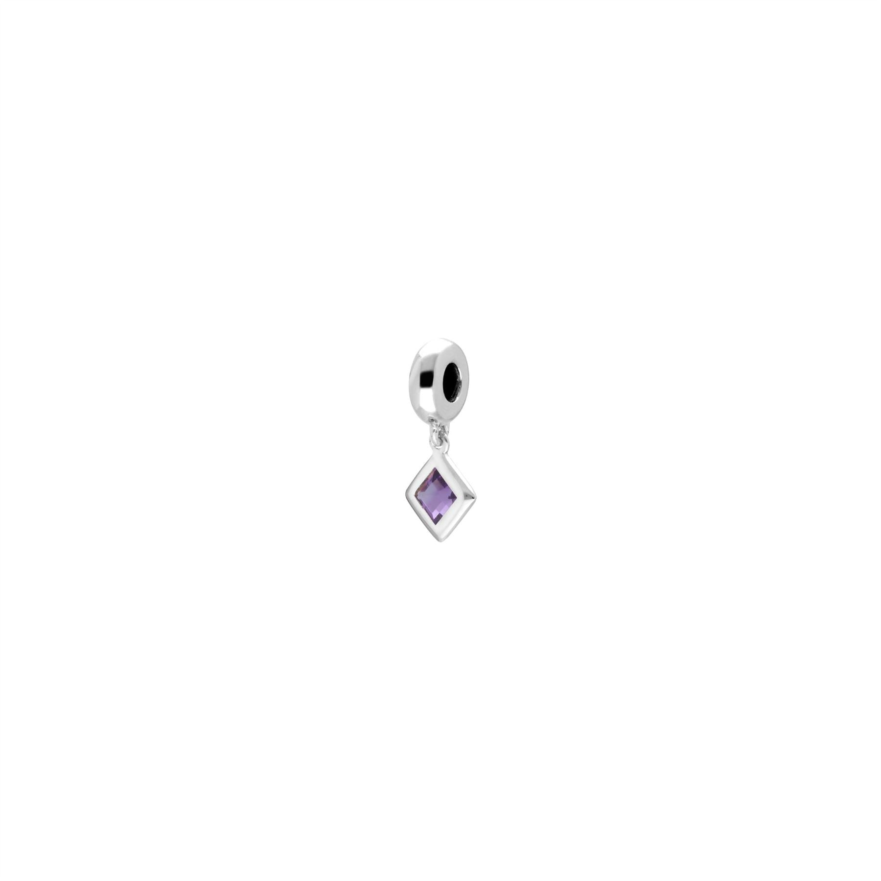 Charm's Collection Achievement Améthyste Rose "Pierre de l'accomplissement" Argent 925