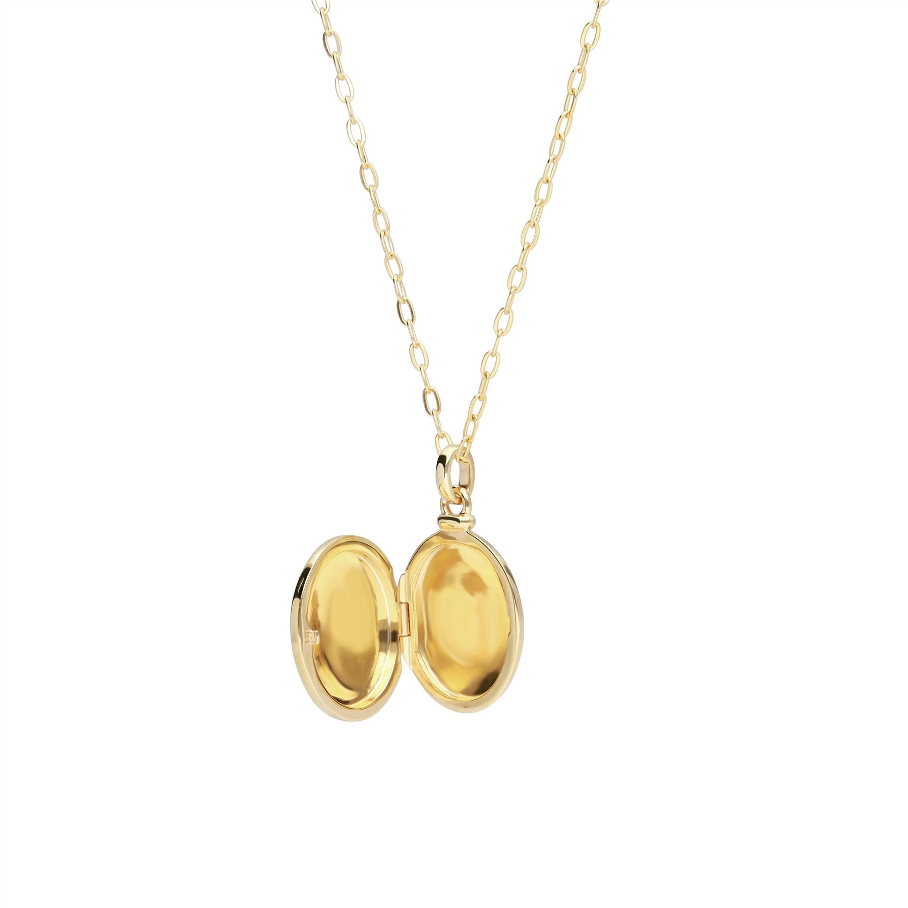 Collier Porte-Photo Bona Fide Nacre Ovale