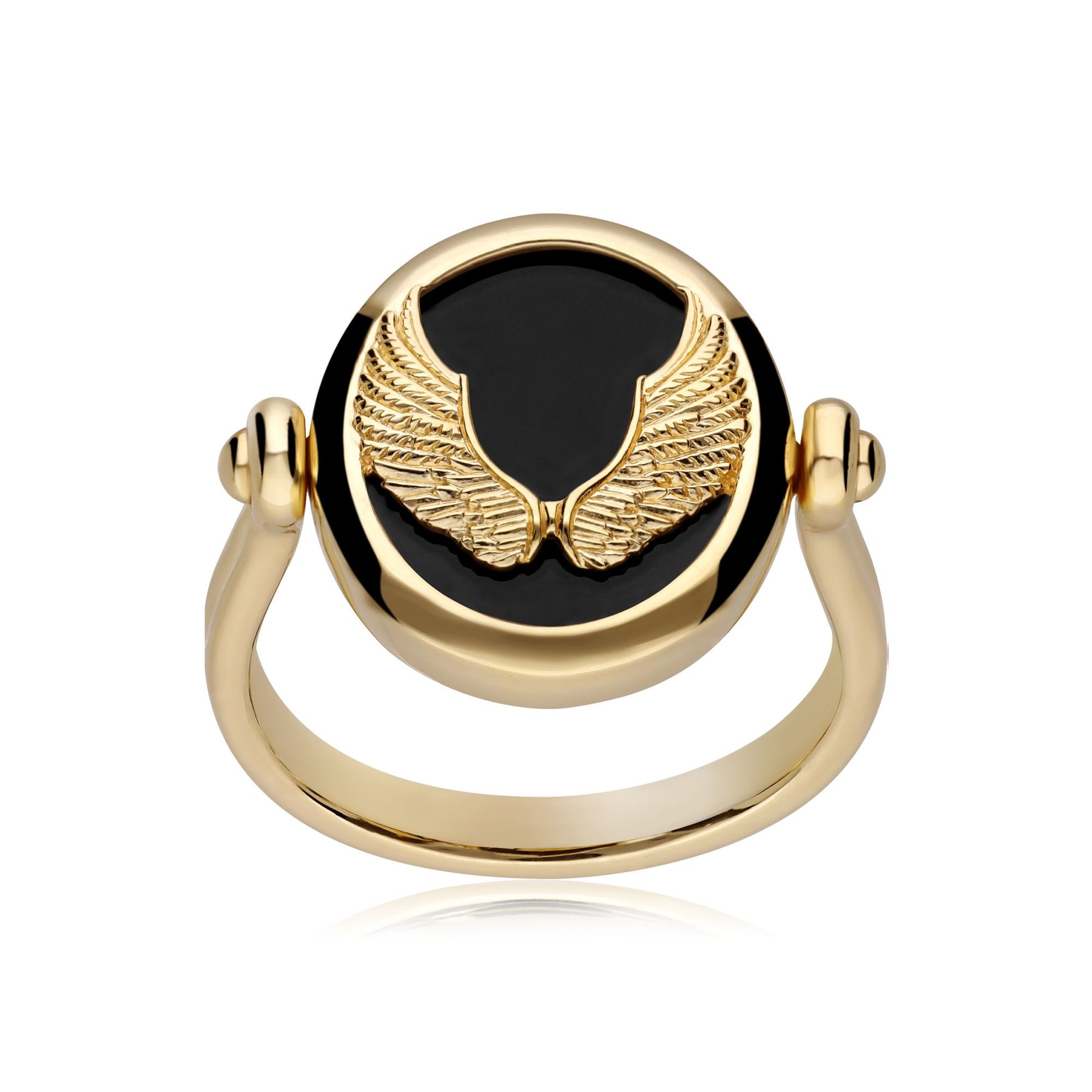 Bague Zodiaque Vierge Onyx Noire