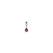 Charm's Collection Achievement Grenat "une touche d'amour" Argent 925