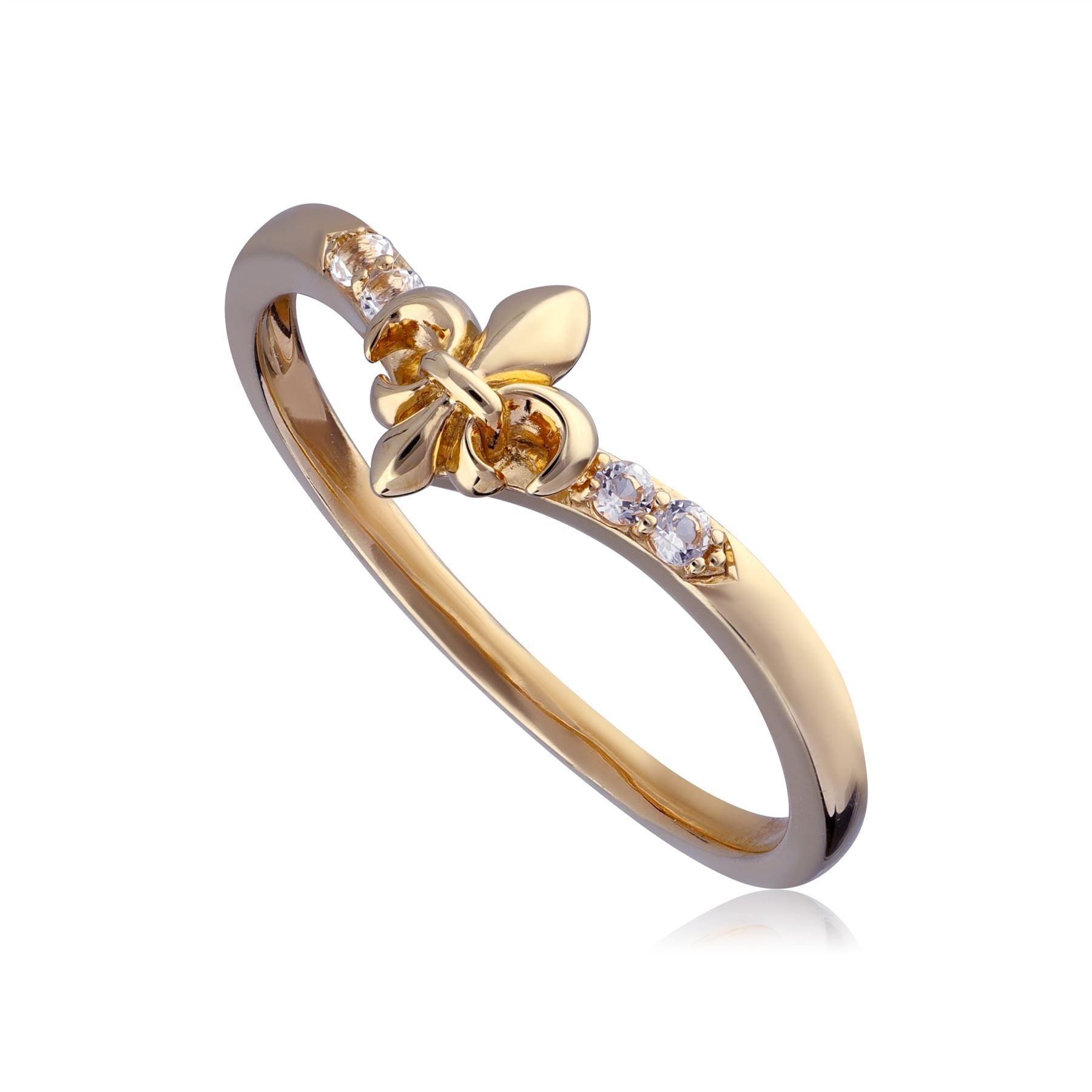 Bague avec fleur online de lys