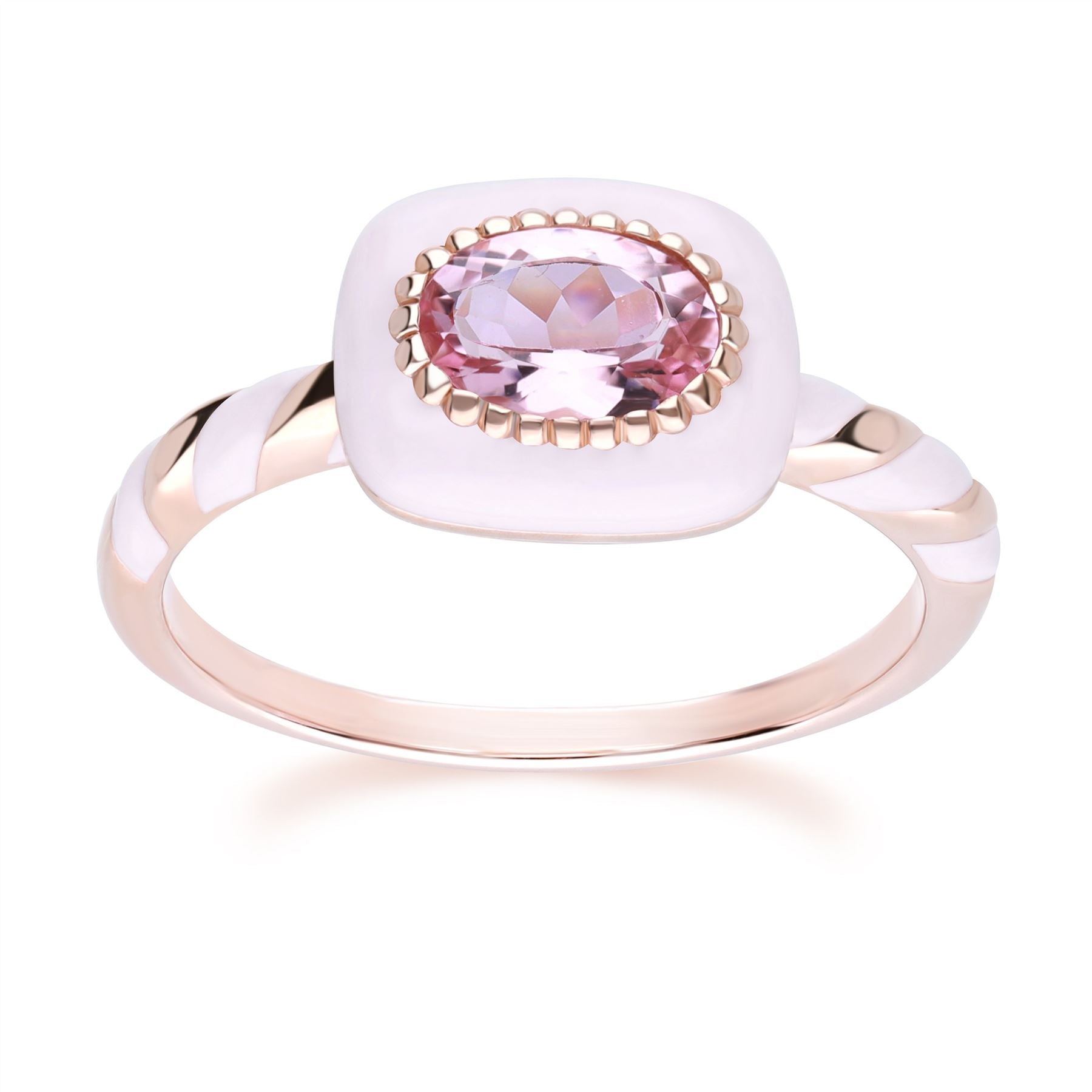 Tourmaline rose bague hot sale